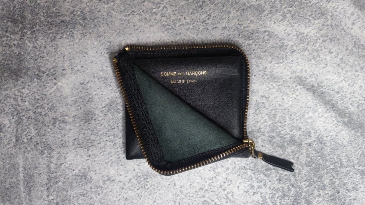 Comme des Garcons sa3100 Half-Zip Wallet Remake