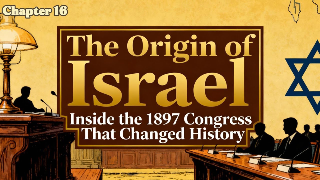 The Origin of Israel: Inside the 1897 Congress That Changed History#jewishhistory