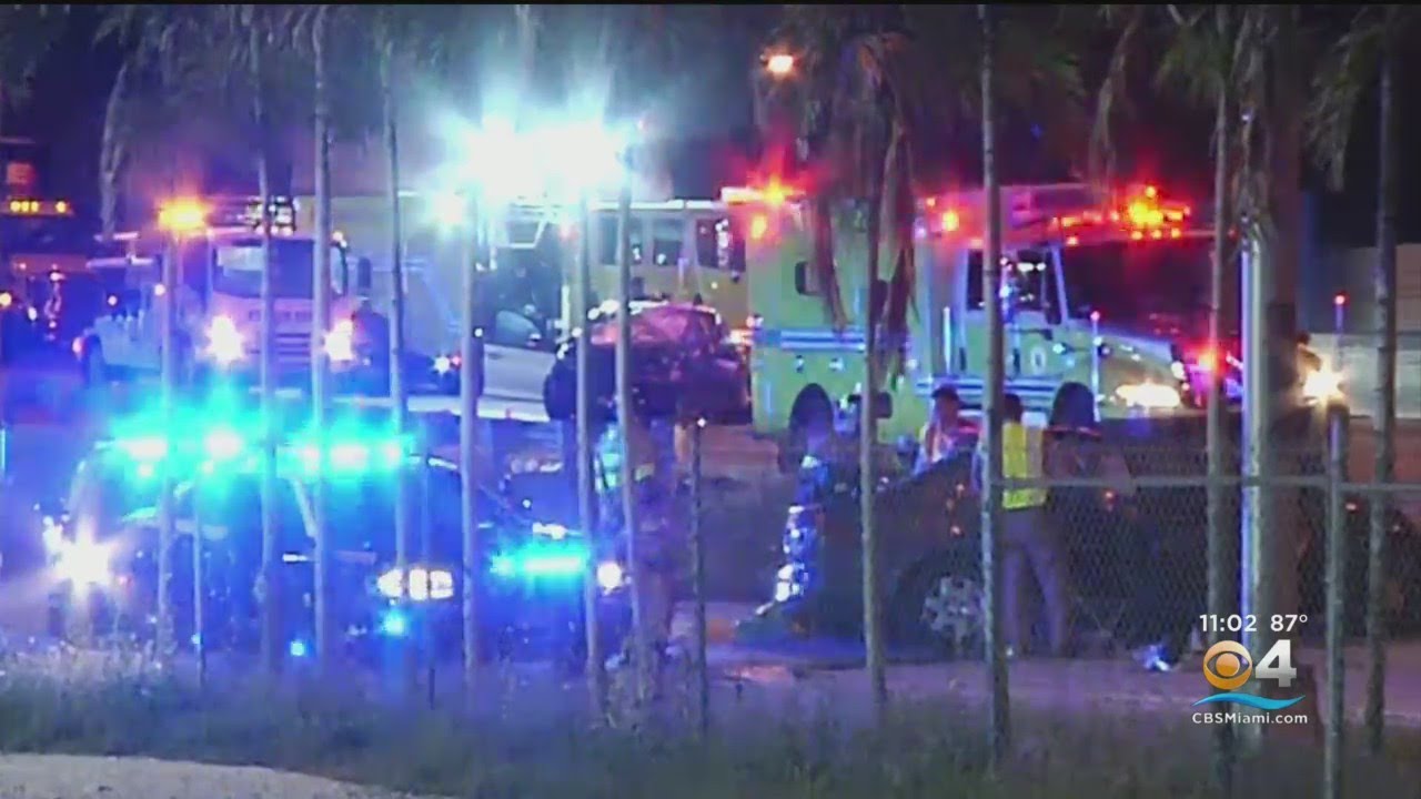 5 Killed in wrong-way crash on the Palmetto Expressway
