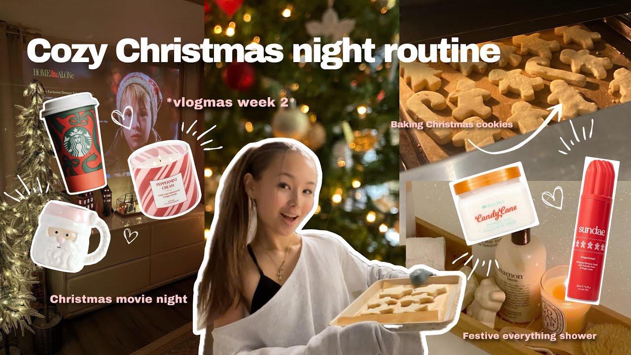 Уютный рождественский вечер! 🎄 *влогмас вторая неделя, продуктивность, выпечка и т.д.*