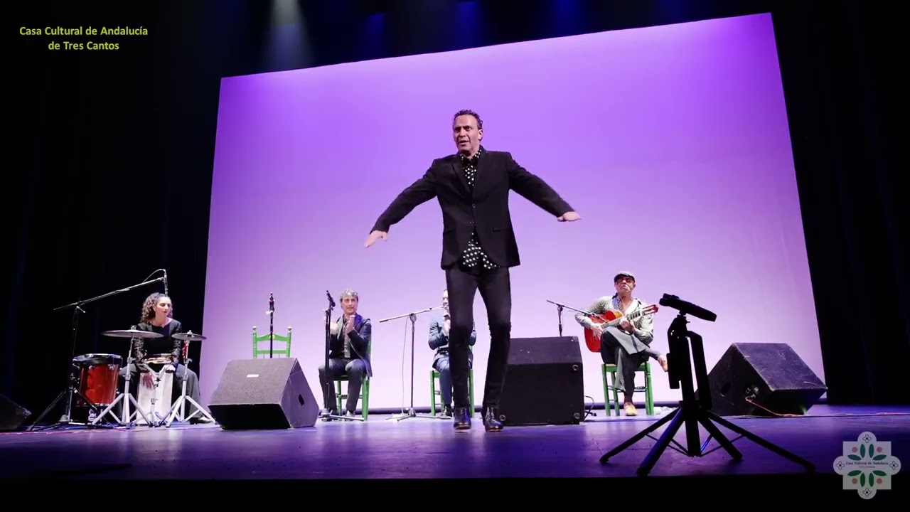 Paco del Pozo y su grupo por Bulerías por Soleá, con Noé Barroso al baile