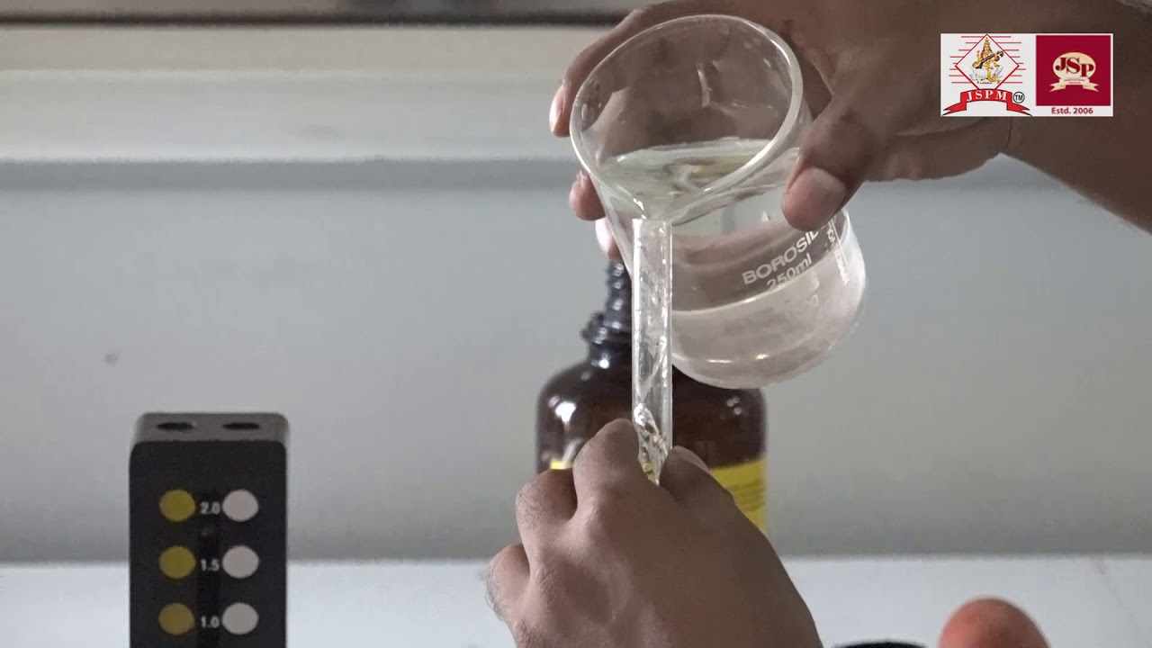 Determination of Residual Chlorine of Water Sample by using Chloroscope