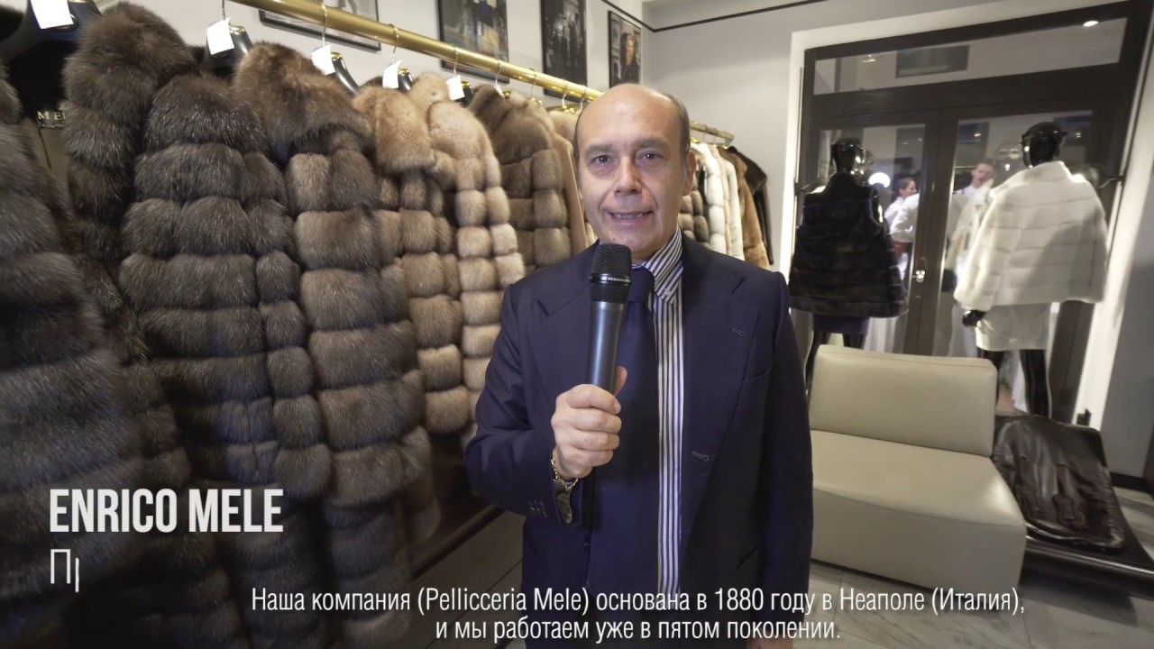 Interview with Enrico Mele, the president of Pellicceria MELE