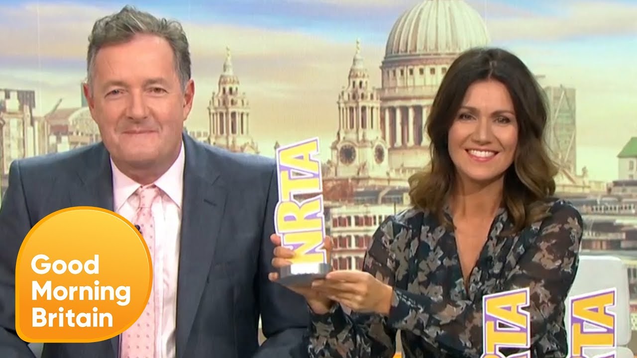 Susanna Wins Big at the National Reality Television Awards | Good Morning Britain
