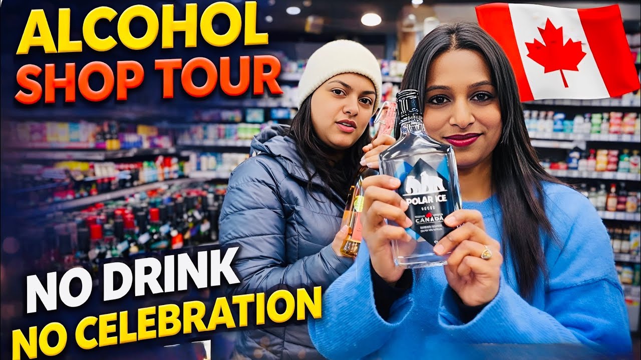 Canada ಎಣ್ಣೆ ಅಂಗಡಿ Darshana | Alcohol ಇಲ್ಲದೆ Celebration ಇಲ್ಲ🇨🇦🔥