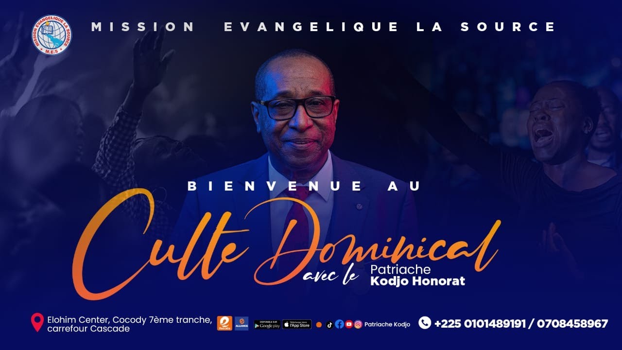 Culte de Louange & d’Adoration du 01/03/2026 | Patriarche Rév. KODJO HONORAT