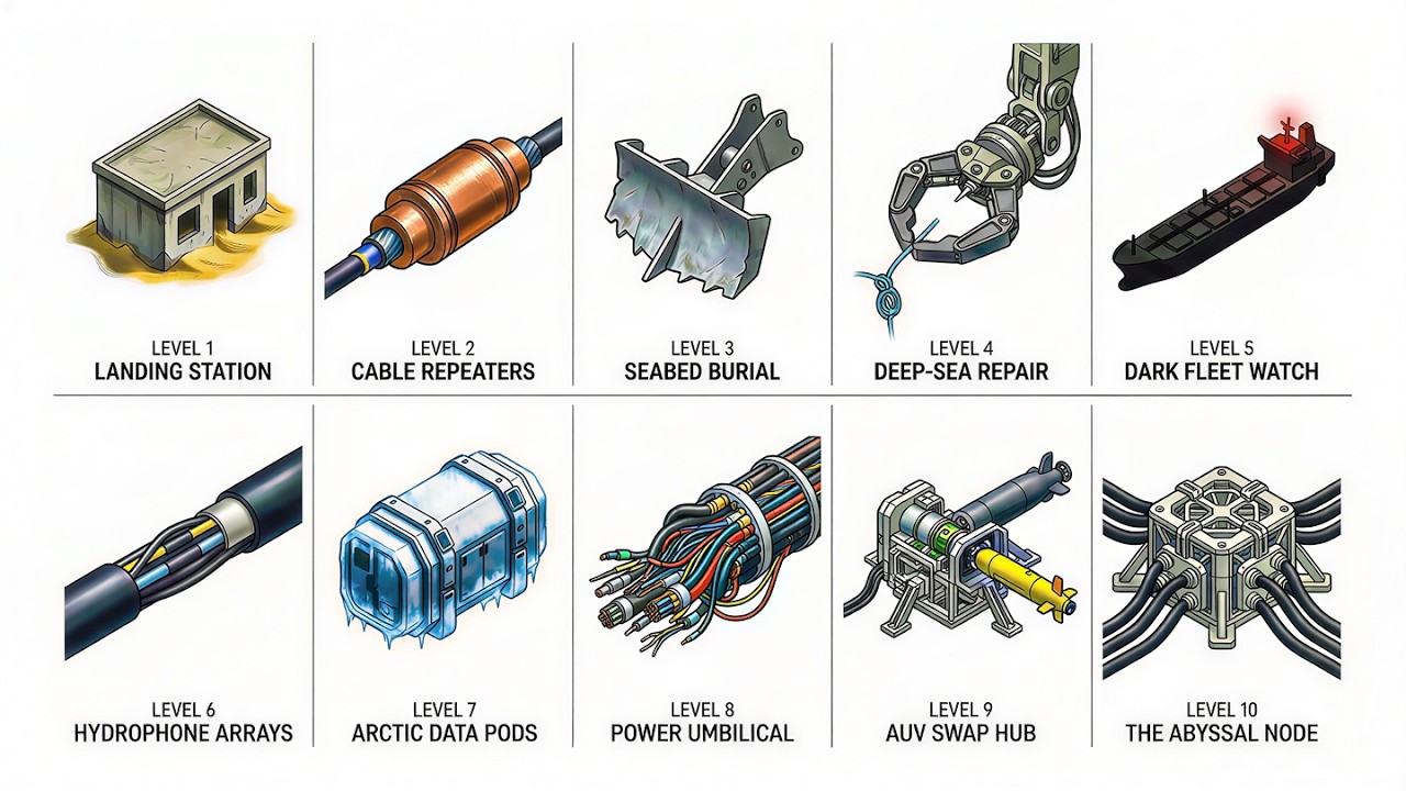Every Level of Undersea Infrastructure Explained