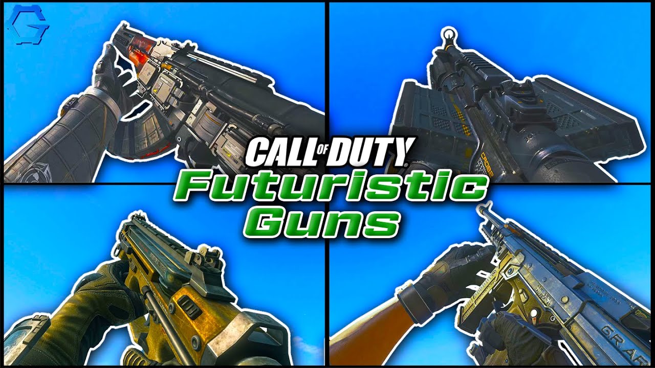 Call of Duty's Futuristic Guns! (Futurized Guns)