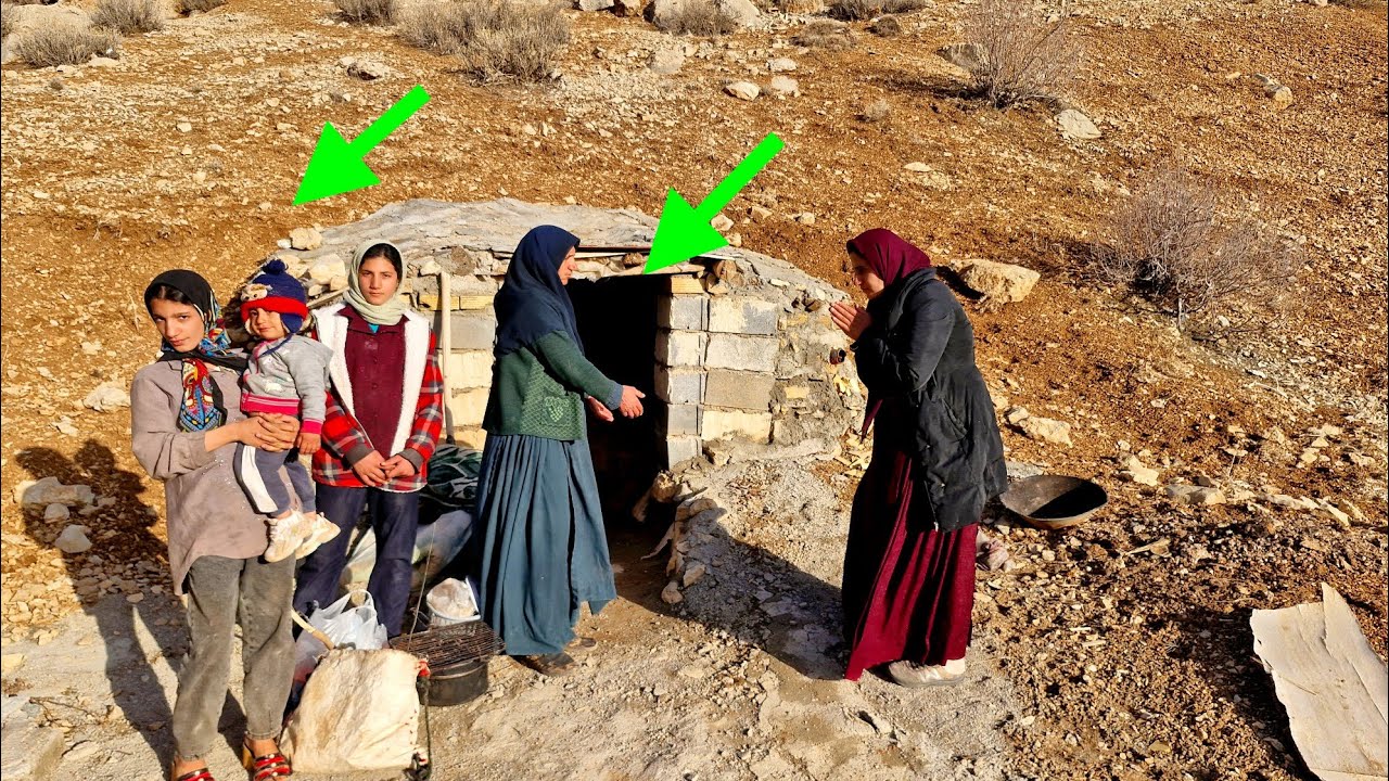 Zeinab Khanum saves homeless family in the heart of the mountains