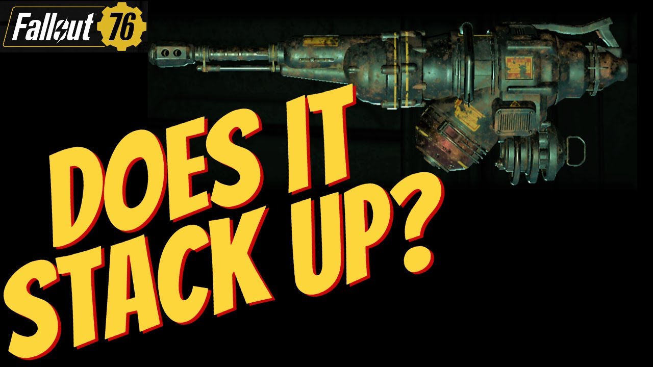 Fallout 76 - Is The Gauss Minigun Worth Your Gold?
