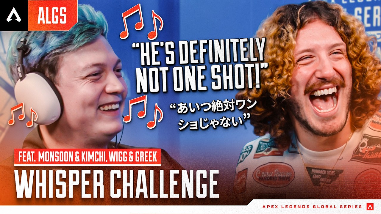 This Challenge is Total CHAOS | ALGS Whisper Challenge ft. NiceWigg, Monsoon, Greek, & KIMCHI