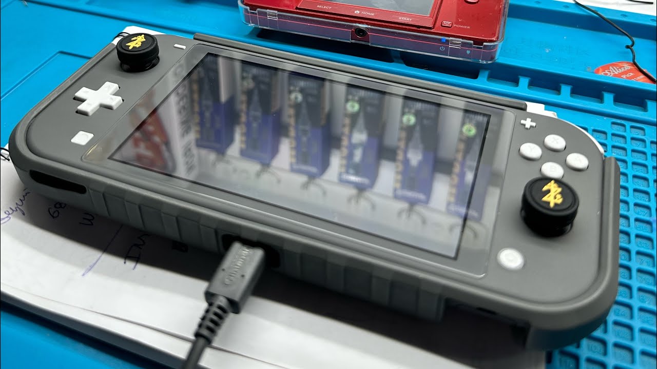 Switch Lite nueva - A cambiar los Joystick por unos con efecto Hall!