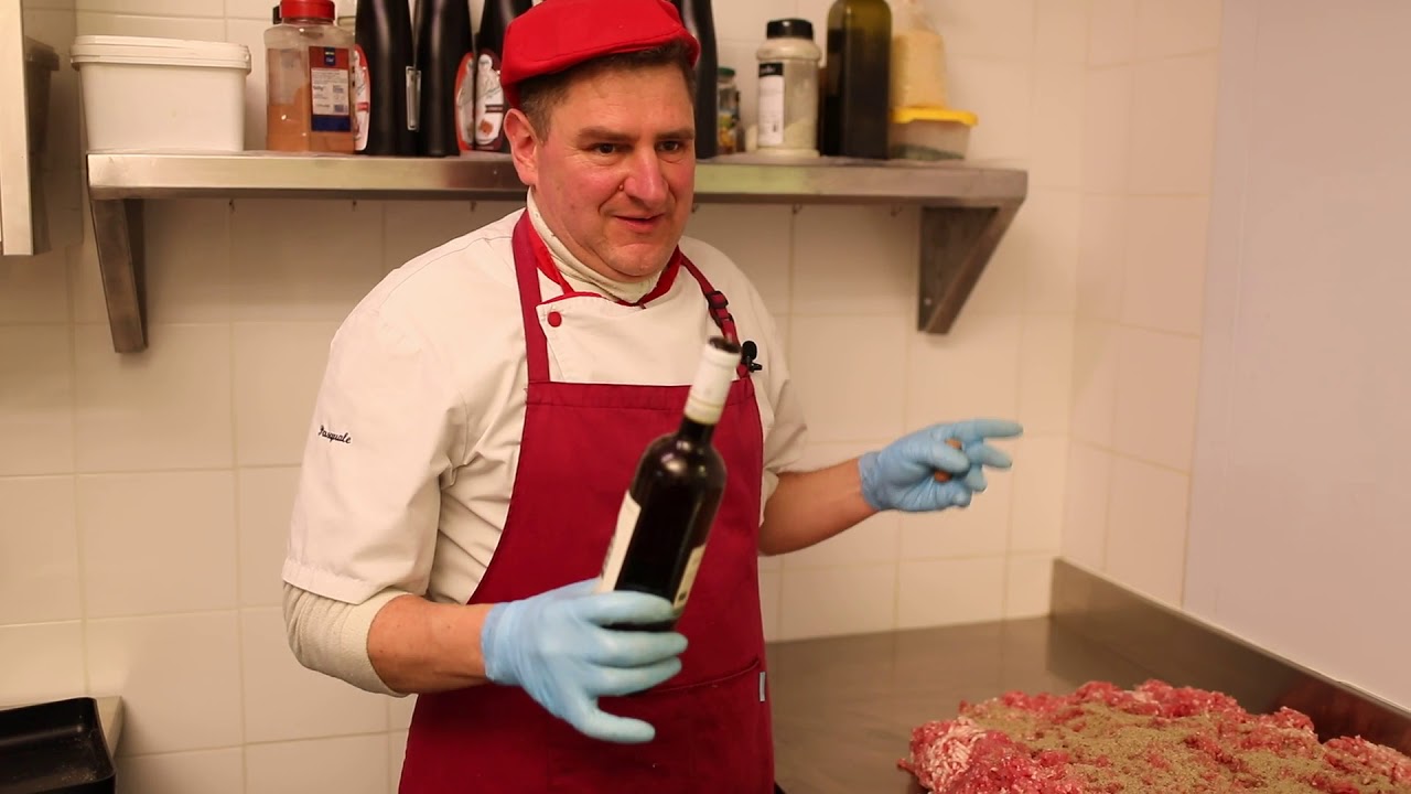 Salsiccia al vino vernaccia di Sangimignano