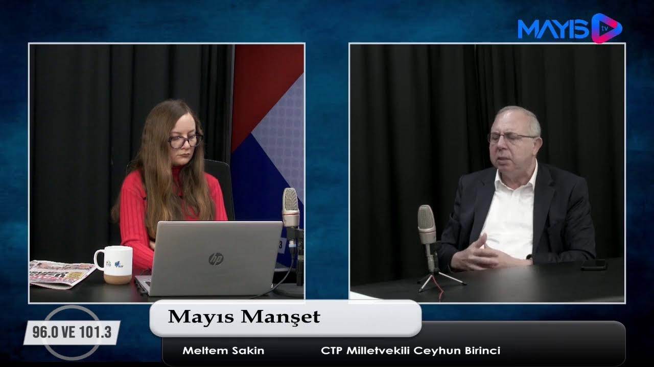 mayıs manşet konuk:CTP Milletvekili Ceyhun Birinci