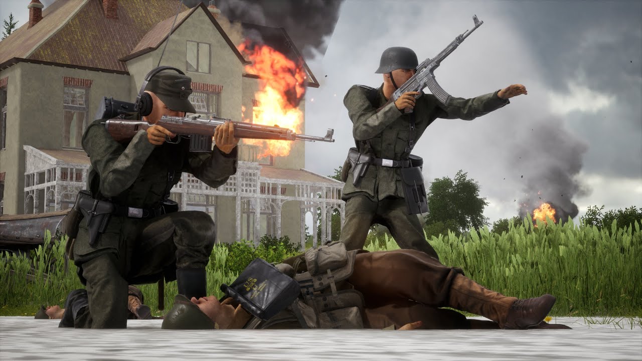 Post Scriptum Hotel Wolfheze Defense - 4K