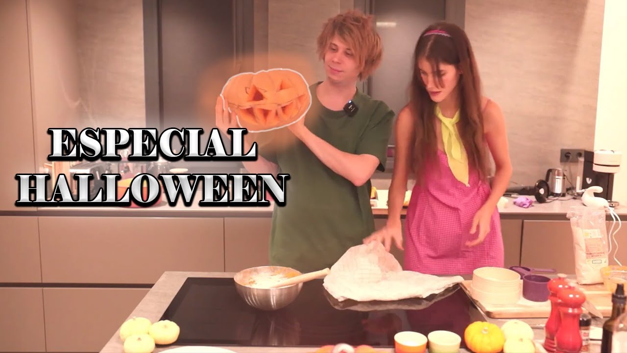 RUBIUS E IRINA COCINANDO!!  ESPECIAL DE HALLOWEEN!! 🎃🎃