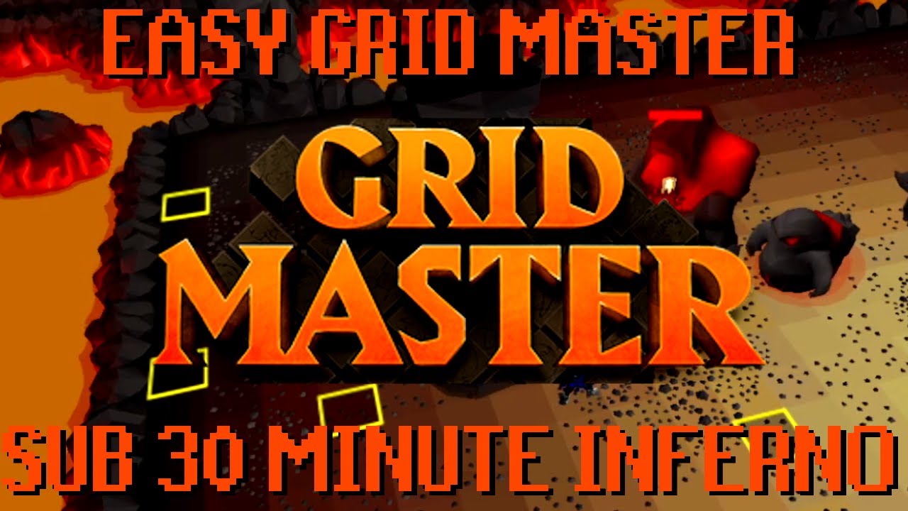 EASY Sub 30 Minute Inferno Guide/Demonstration - OSRS Grid Master