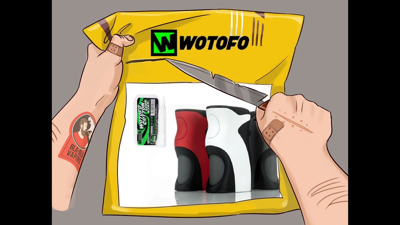 WoToFo Recurve Squonk Box Mod