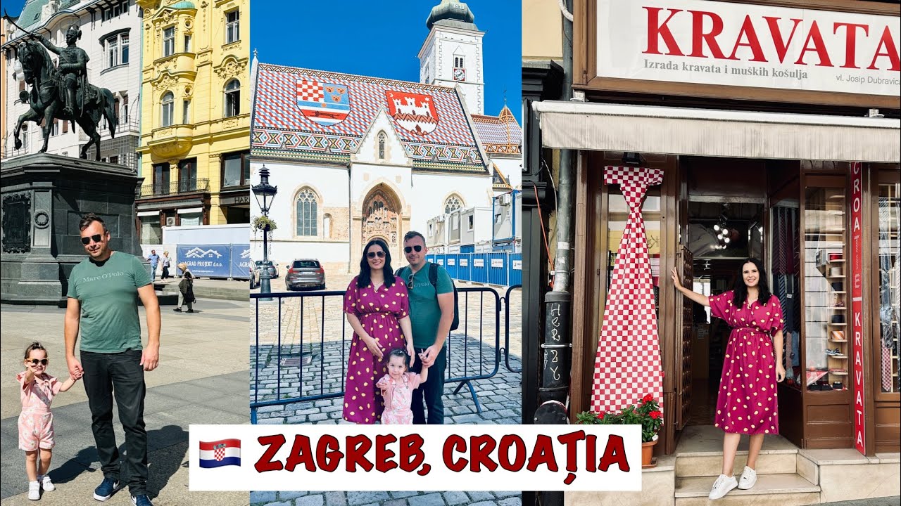 🇭🇷 O ZI ÎN ZAGREB! Am avut GHINION în capitala CROAȚIEI! Vlog de călătorie 
