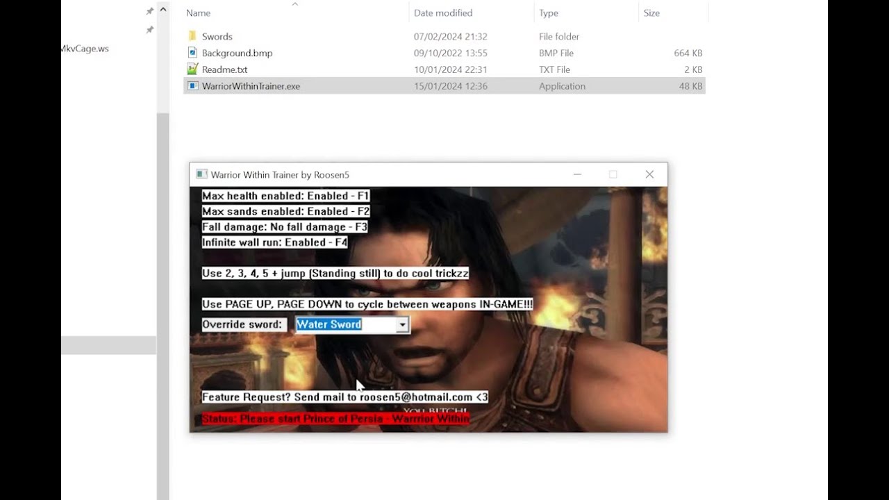 How to install Prince of Persia - Warrior Within spiderman mod (+17)