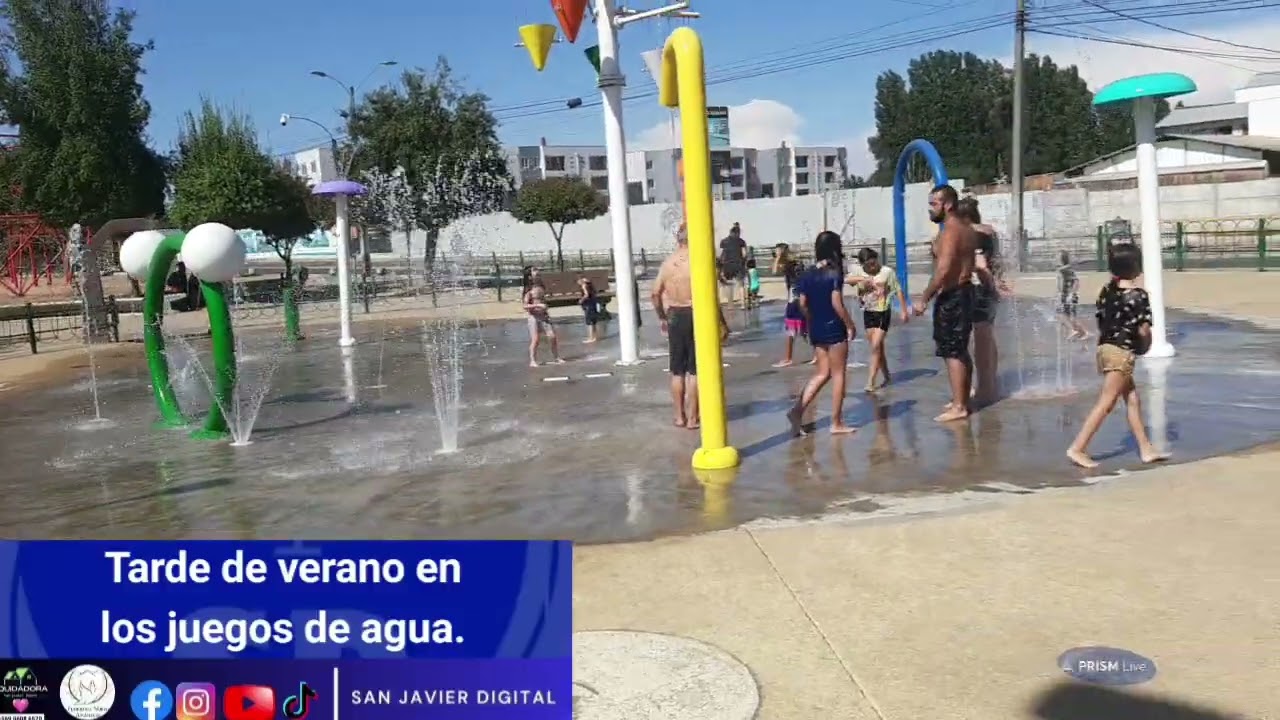 ☀️😎Juegos de agua, San Javier, Villa el bosque. De Martes a Domingo desde las 15:00 hrs. 