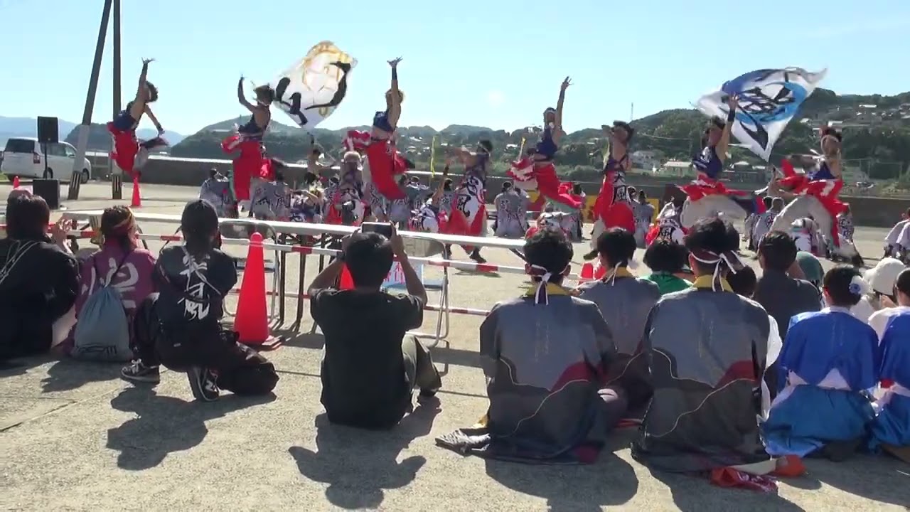 20230924長崎大学突風inかわたなかっちえてYOSAKOI祭り　大賞演舞「天」②