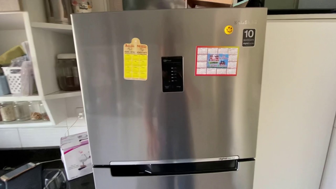 Geladeira duplex samsumg com erro no painel