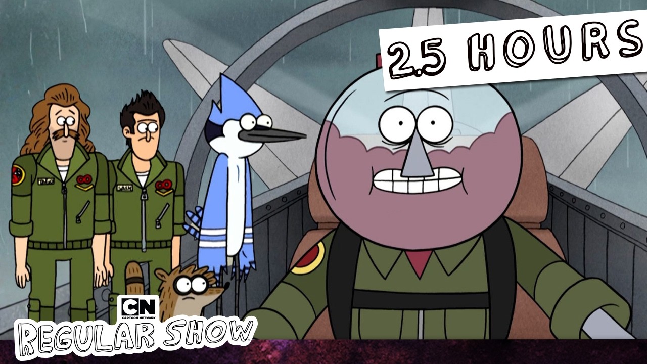Regular Show vs the U.S. Military Episodes (It Gets Crazy) | Compilation | Cartoon Network