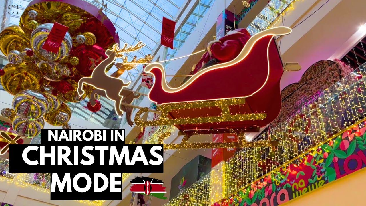 This Is How Nairobi Prepares For Christmas🎄 | Mall Decorations2025 | Imaara Mall |Sarit Centre& More