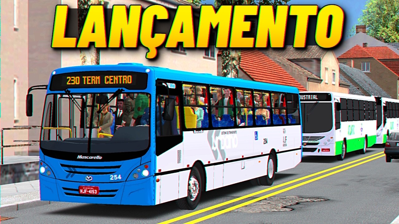 LANÇAMENTO! Mascarello GranVia 2008 MB OF-1722M Alongado Padrão Juiz de Fora MG (ANSAL) - OMSI 2