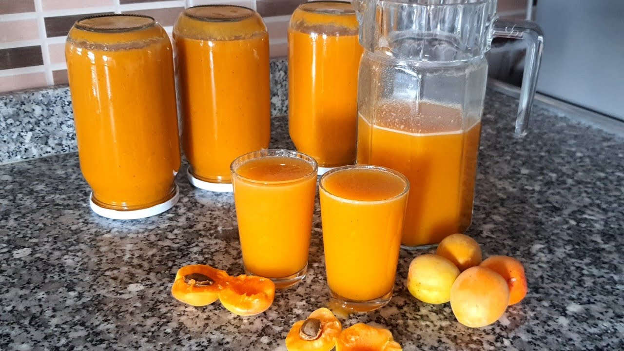 En Doğal Kayısı Suyu Tarifi / Kışlık Ev Yapımı Konsantre Meyve Suyu Nasıl Yapılır?