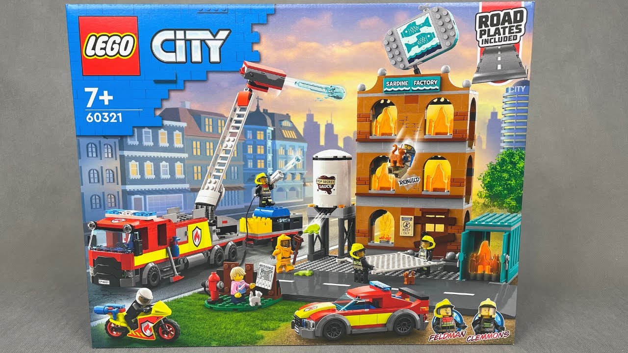 LEGO CITY 60321 | STRAŻ POŻARNA | RECENZJA