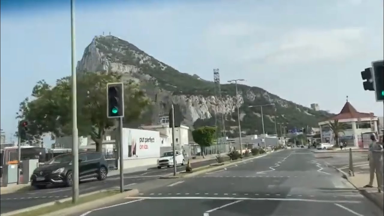 Scenic Driving in Gibraltar.The ultimate Gibraltar sightseeing drive.