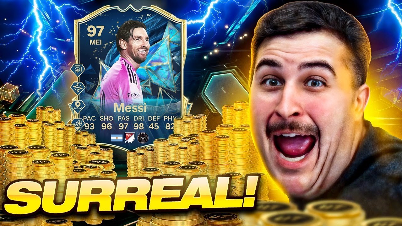 ZEREI O FC 25 E TIREI O MESSI 97 TOTS! A MELHOR CARTA DA HISTÓRIA DO BANQUETA!