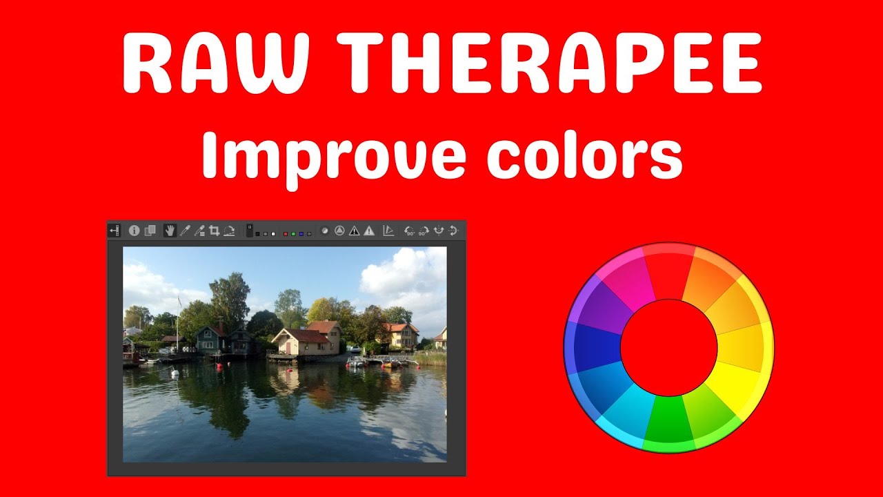 Raw Therapee improve colors