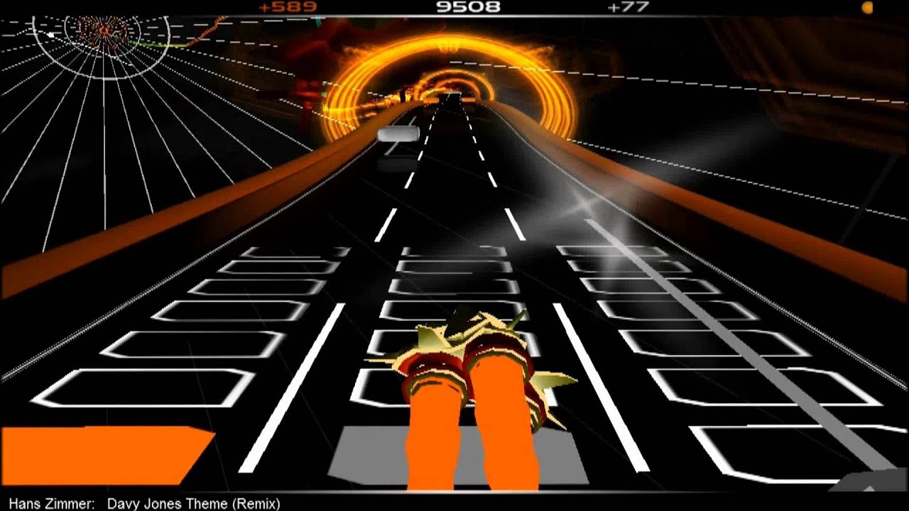 Hans Zimmer - Davy Jones Theme (Techno Remix) - Audiosurf