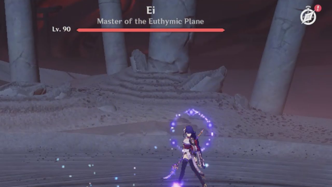 Raiden Ei defeated in 5 seconds (world record1!)