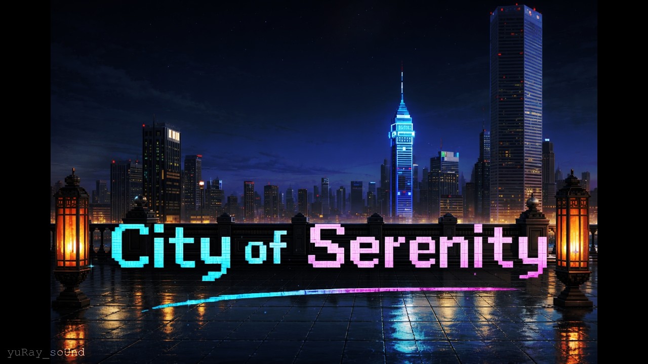 【作業用BGM】都会の静けさ City of Serenity【Lofi】