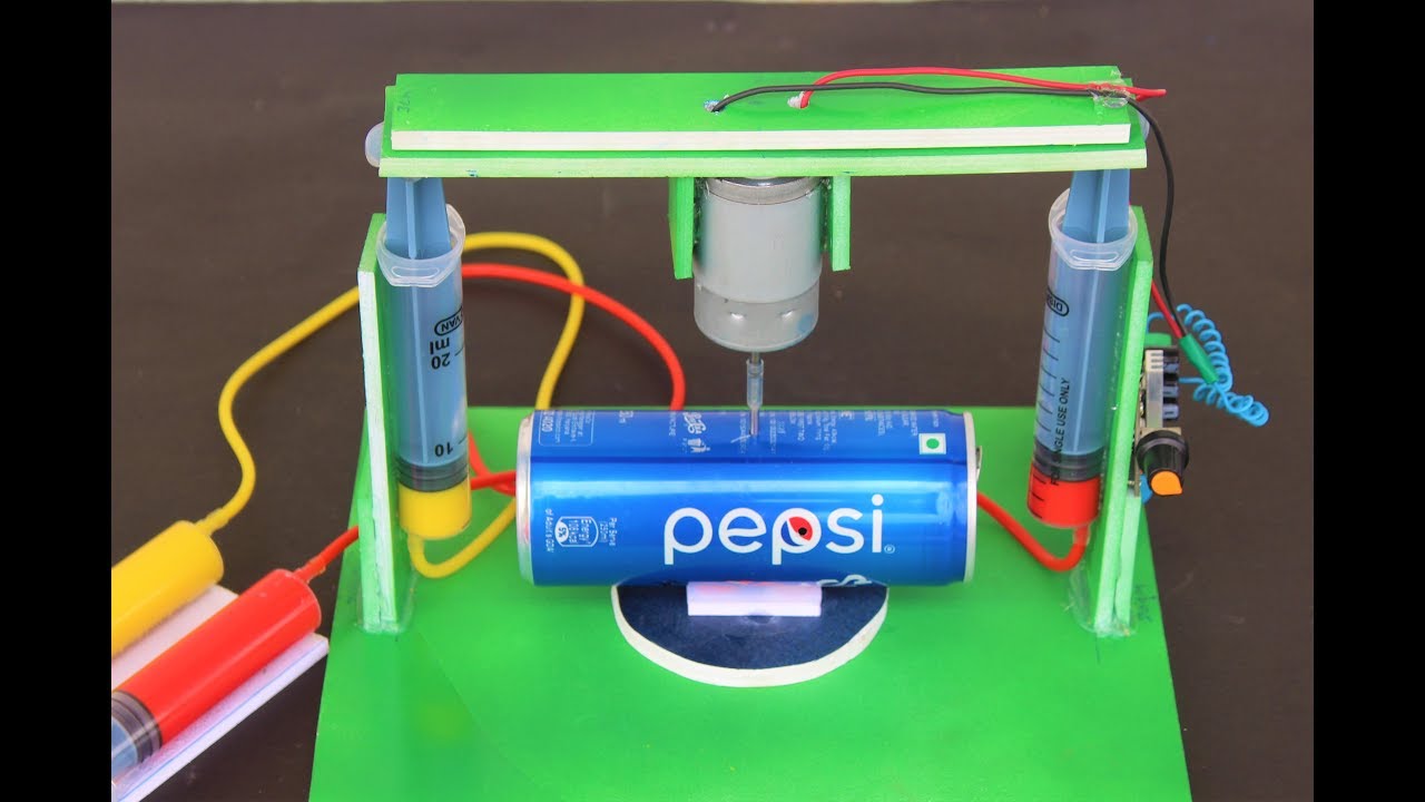 How to Make a Drill Press Machine at Home