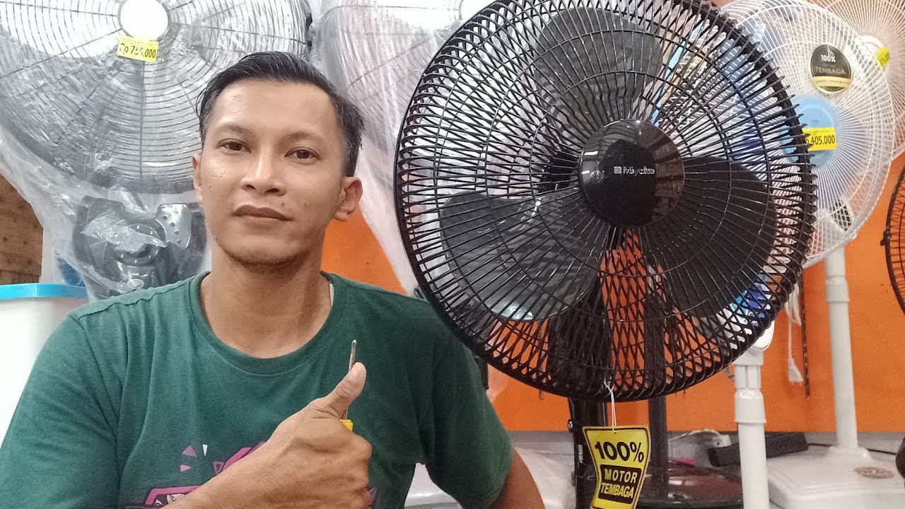 TUTORIAL Pasang Kipas Angin Berdiri Miyako KAS 1607 PL Anti Ribet Pasto Bisa Sendiri