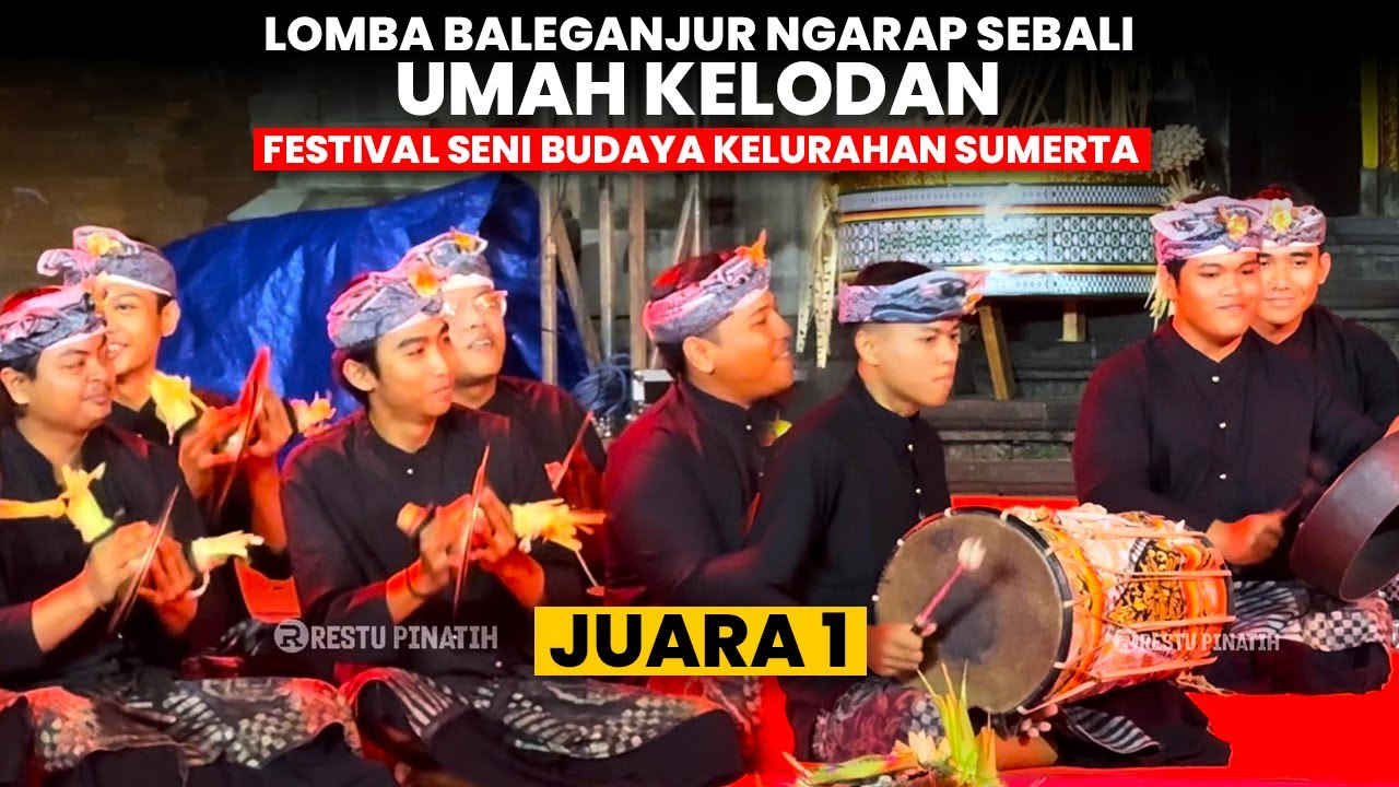 Juara 1 Umah Kelodan, Lomba Baleganjur Ngarap Sebali | Festival Seni Budaya Kel Sumerta