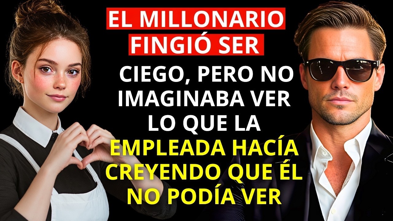 LA EMPLEADA MOSTRÓ AMOR CREYENDO QUE EL MILLONARIO NO VEÍA… Y SU REACCIÓN LA DEJÓ SIN PALABRAS