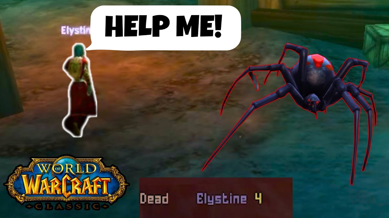 Elystine DIES At Level 4! | World of Warcraft Classic