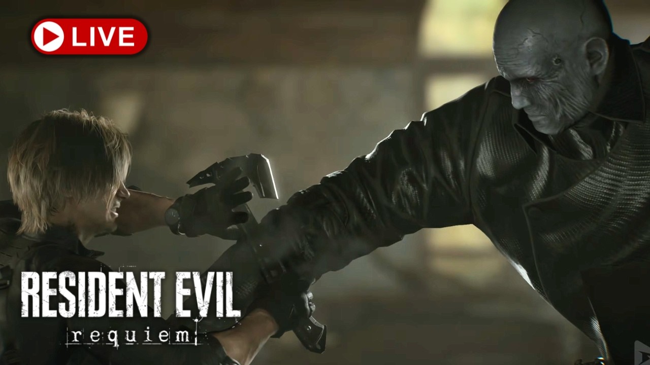 LEON VS MR.X - RESIDENT EVIL REQUIEM PART 4