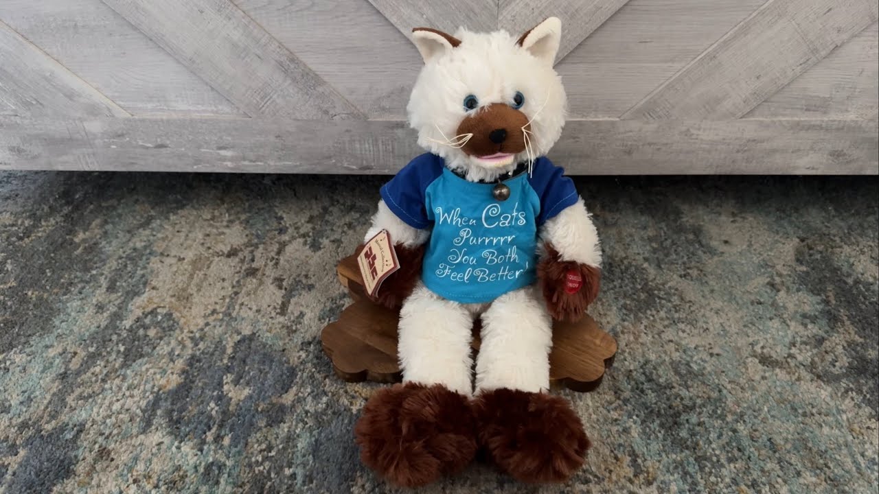 PBC International Cat Nips (White/Brown Cat, Blue Shirt) - “What’s New Pussycat?” 