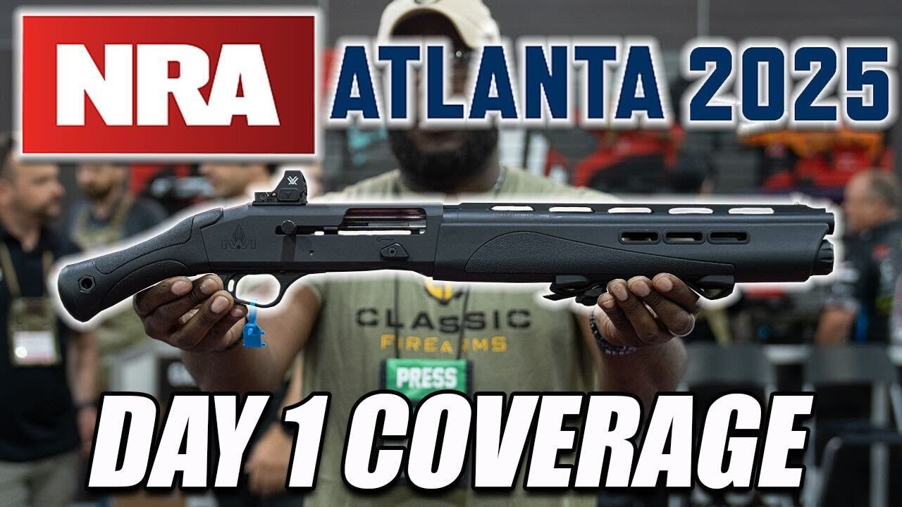 New Guns For 2025 | Mossberg Aftershock, Walther PDP-X F Series, & More | NRA 2025 Day 1
