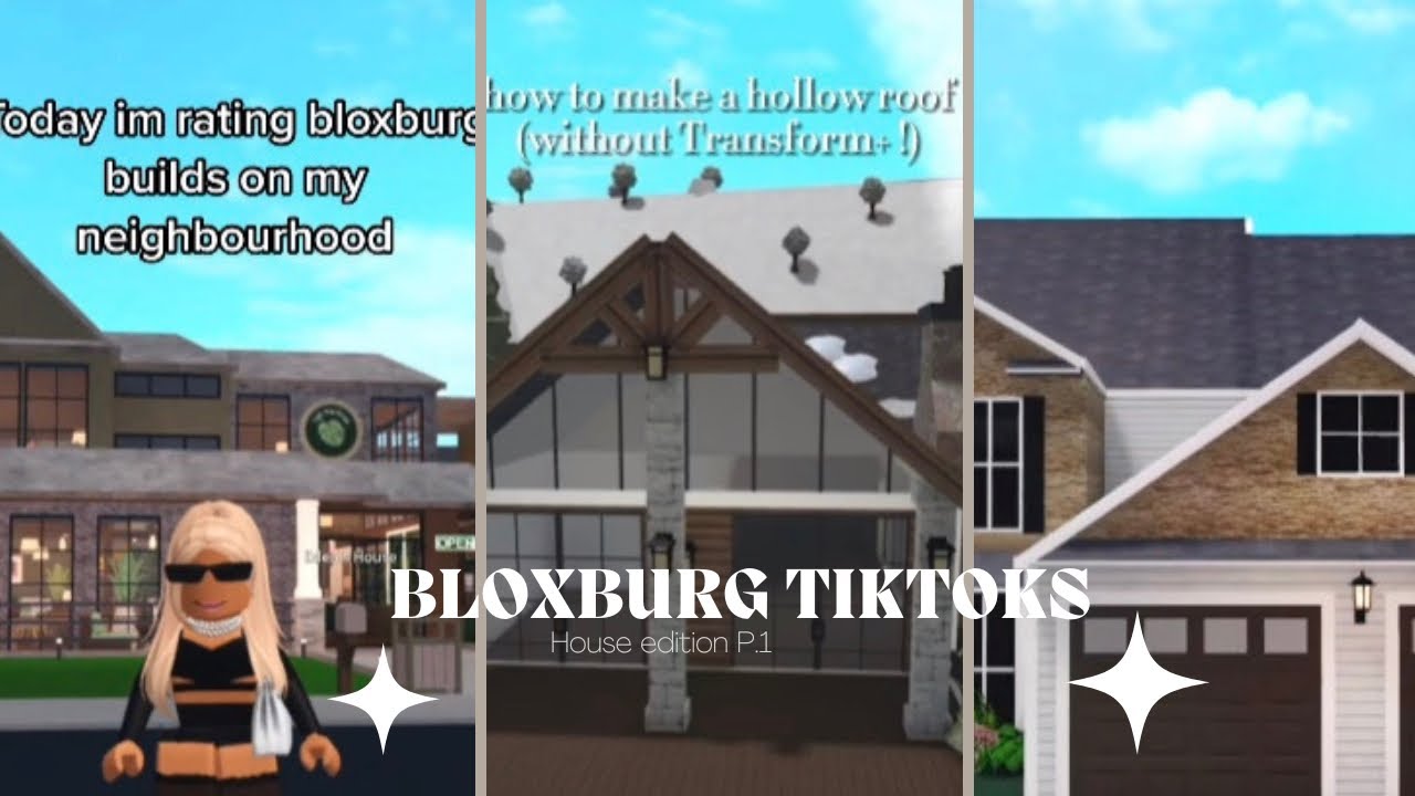 BLOXBURG BUILD TIKTOKS COMPLICATION | kiwissYT