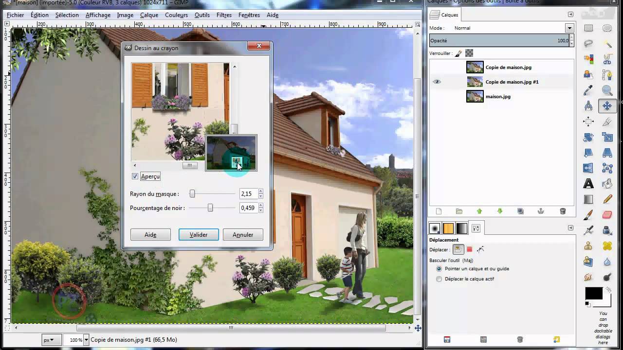 [tuto gimp] rendu estetique