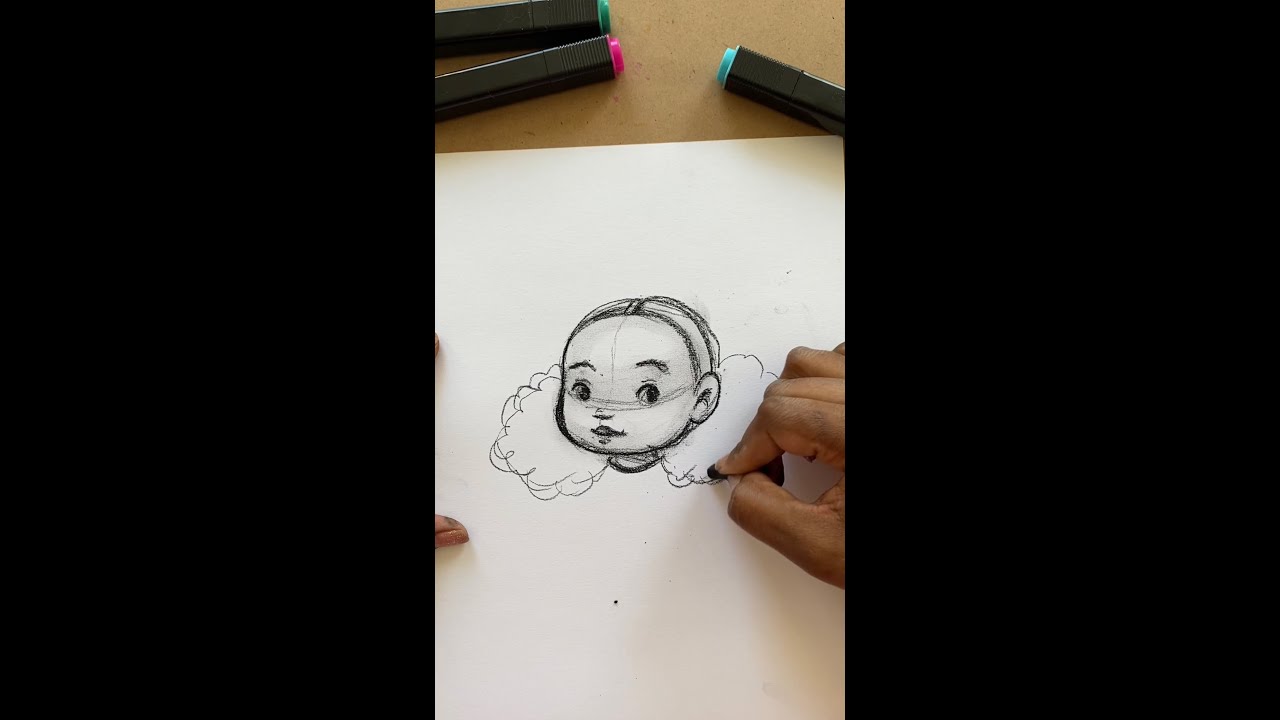 Drawing With Vashti 03: Hair!