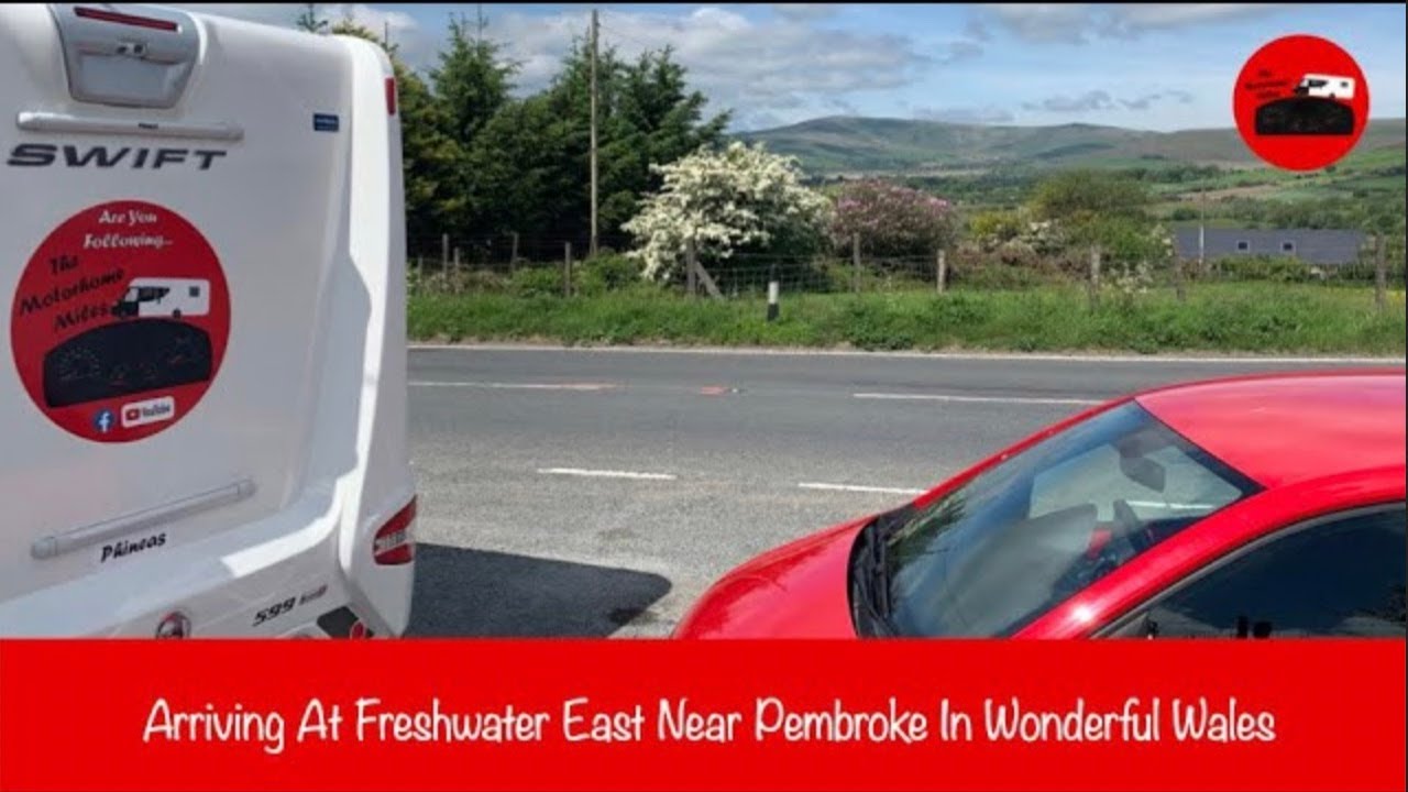 FRESHWATER EAST Caravan And Motorhome Club Site Near Pembroke Wonderful Wales Tour